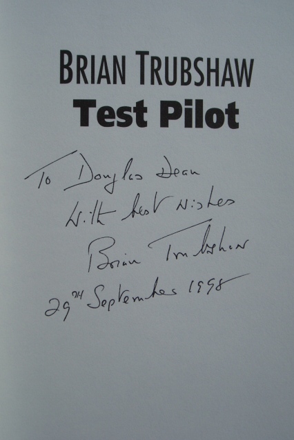 BRIAN TRUBSHAW ~ Test Pilot